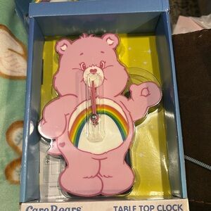 CareBear table top clock